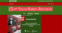 Desktop Screenshot of cocosfoodtruck.com